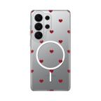 Maska Torbica Print Magsafe za Samsung S948B Galaxy S26 Ultra Red Hearts cena 2500 din slika