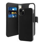 Maska Torbica Puro novcanik 2u1 za iPhone 14/13 6.1 crna cena 3000 din slika