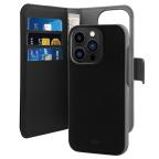 Maska Torbica Puro novcanik 2u1 za iPhone 14 Pro Max 6.7 crna cena 3000 din slika