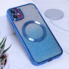 Maska Torbica Shine Magsafe za iPhone 11 6.1 plava cena 1000 din slika