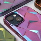 Maska Torbica Shiny Diamond za iPhone 15 Pro Max 6.7 maslinasto zelena slika 2