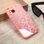 Maska Torbica Shiny glass za iPhone 14 6.1 roza cena 1000 din slika