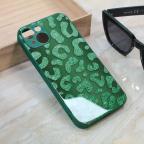 Maska Torbica Shiny glass za iPhone 14 6.1 zelena cena 1000 din slika