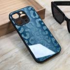 Maska Torbica Shiny glass za iPhone 14 Pro 6.1 plava cena 1000 din slika