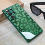 Maska Torbica Shiny glass za Samsung S928B Galaxy S24 Ultra zelena cena 1000 din slika