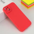 Maska Torbica Silikon color za iPhone 14 Plus 6.7 crvena cena 1000 din slika