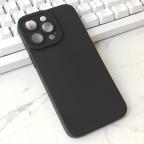 Maska Torbica Silikon Pro Camera za iPhone 15 Pro Max 6.7 crna cena 1000 din slika