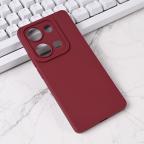 Maska Torbica Silikon Pro Camera za Xiaomi Redmi Note 14s bordo cena 1000 din slika