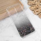 Maska Torbica Silikonska Glitter za Honor 200 crna cena 2500 din slika
