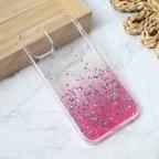 Maska Torbica Silikonska Glitter za iPhone 11 6.1 roze cena 2500 din slika