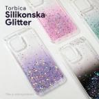 Maska Torbica Silikonska Glitter za Samsung A325F Galaxy A32 4G (EU) ljubicasta slika 2
