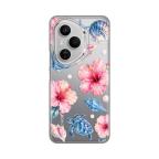 Maska Torbica Silikonska Print Skin za Honor 400 Pro Hibiscus Sea cena 2500 din slika