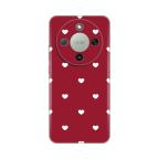 Maska Torbica Silikonska Print Skin za Honor Magic 8 Lite Burgundy Hearts cena 2500 din slika