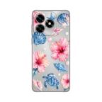 Maska Torbica Silikonska Print Skin za Honor X5c Plus Hibiscus Sea cena 2500 din slika