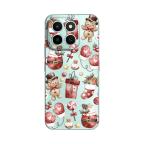 Maska Torbica Silikonska Print Skin za Honor X6c Cozy Christmas cena 2500 din slika