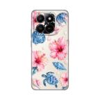 Maska Torbica Silikonska Print Skin za Honor X7d 4G/400 Smart 5G Hibiscus Sea cena 2500 din slika
