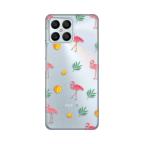 Maska Torbica Silikonska Print Skin za Honor X8 Flamingos cena 2500 din slika