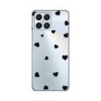 Maska Torbica Silikonska Print Skin za Honor X8 Hearts cena 2500 din slika