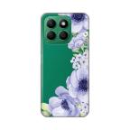 Maska Torbica Silikonska Print Skin za Honor X8b Blue Roses cena 2500 din slika