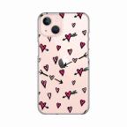 Maska Torbica Silikonska Print Skin za iPhone 13 6.1 Hearts Pattern cena 2500 din slika