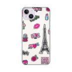 Maska Torbica Silikonska Print Skin za iPhone 14 Plus 6.7 Love Paris cena 1000 din slika