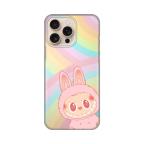 Maska Torbica Silikonska Print Skin za iPhone 16 Pro Max 6.9 La Bubu Rainbow cena 1000 din slika