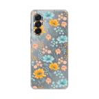 Maska Torbica Silikonska Print Skin za Samsung A175F/A185F Galaxy A17/A18 Lovely Flowers cena 2500 din slika