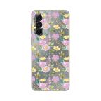 Maska Torbica Silikonska Print Skin za Samsung A175F Galaxy A17 Soft Flowers cena 2500 din slika