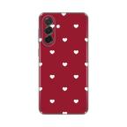 Maska Torbica Silikonska Print Skin za Samsung A376B Galaxy A37 5G Burgundy Hearts cena 2500 din slika