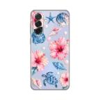 Maska Torbica Silikonska Print Skin za Samsung A376B Galaxy A37 5G Hibiscus Sea cena 2500 din slika