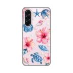 Maska Torbica Silikonska Print Skin za Samsung A566B Galaxy A56 5G Hibiscus Sea cena 2500 din slika
