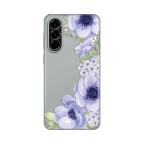 Maska Torbica Silikonska Print Skin za Samsung A576B Galaxy A57 5G Blue Roses cena 2500 din slika