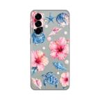 Maska Torbica Silikonska Print Skin za Samsung A576B Galaxy A57 5G Hibiscus Sea cena 2500 din slika