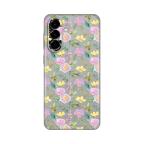 Maska Torbica Silikonska Print Skin za Samsung A576B Galaxy A57 5G Soft Flowers cena 2500 din slika