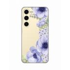 Maska Torbica Silikonska Print Skin za Samsung S921B Galaxy S24 Blue Roses cena 2500 din slika