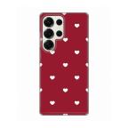 Maska Torbica Silikonska Print Skin za Samsung S938B Galaxy S25 Ultra Burgundy Hearts cena 2500 din slika