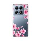 Maska Torbica Silikonska Print Skin za Xiaomi 14T Pro Rose Flowers cena 2500 din slika