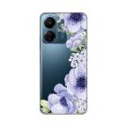 Maska Torbica Silikonska Print Skin za Xiaomi Redmi 13C Blue Roses cena 2500 din slika