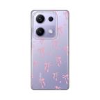 Maska Torbica Silikonska Print Skin za Xiaomi Redmi Note 14s Cute Bow cena 2500 din slika