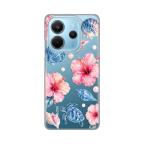 Maska Torbica Silikonska Print Skin za Xiaomi Redmi Note 14 4G (SRB) Hibiscus Sea slika 1