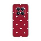 Maska Torbica Silikonska Print Skin za Xiaomi Redmi Note 15 Pro 5G Burgundy Hearts cena 2500 din slika