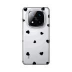 Maska Torbica Silikonska Print Skin za Xiaomi Redmi Note 14 Pro Plus Hearts cena 2500 din slika