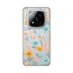 Maska Torbica Silikonska Print Skin za Xiaomi Redmi Note 14 Pro Plus Lovely Flowers cena 2500 din slika