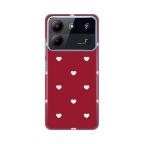 Maska Torbica Silikonska Print Skin za ZTE Blade A54 Burgundy Hearts cena 2500 din slika