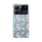 Maska Torbica Silikonska Print Skin za ZTE Blade A54 Soft Flowers cena 2500 din slika