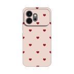 Maska Torbica Silikonska Print za Honor 600 Beige Hearts cena 2500 din slika