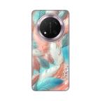 Maska Torbica Silikonska Print za Honor Magic 7 Lite Pastel Feathers cena 2500 din slika