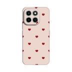Maska Torbica Silikonska Print za Honor X6c Beige Hearts cena 2500 din slika
