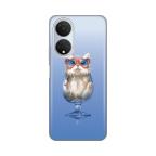 Maska Torbica Silikonska Print za Honor X7 Funny Cat cena 1000 din slika