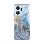 Maska Torbica Silikonska Print za Honor X7a Blue Gold Marble cena 2500 din slika